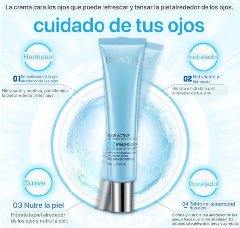 CONTORNO OJOS ACIDO HIALURONICO BIOAQUA